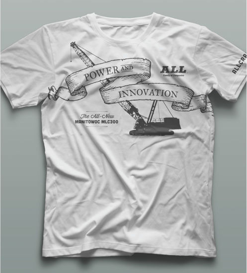 White Crane/Ship t-shirt