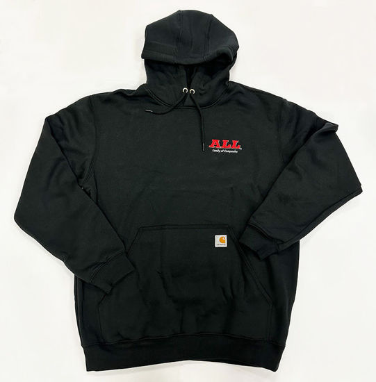 Picture of Black ALL Family Carhartt Hooded Sweatshirt