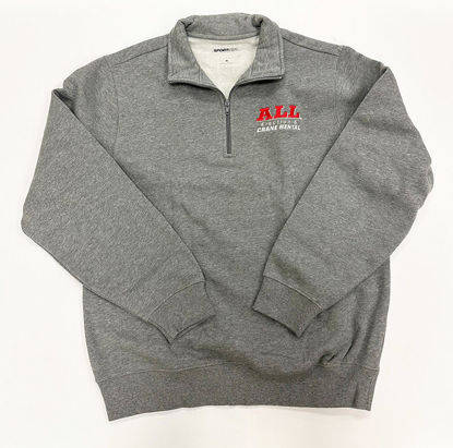 Picture of Gray ALL Erection Quarter Zip Pullover