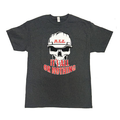 Picture of Gray ALL OR NOTHING Skull