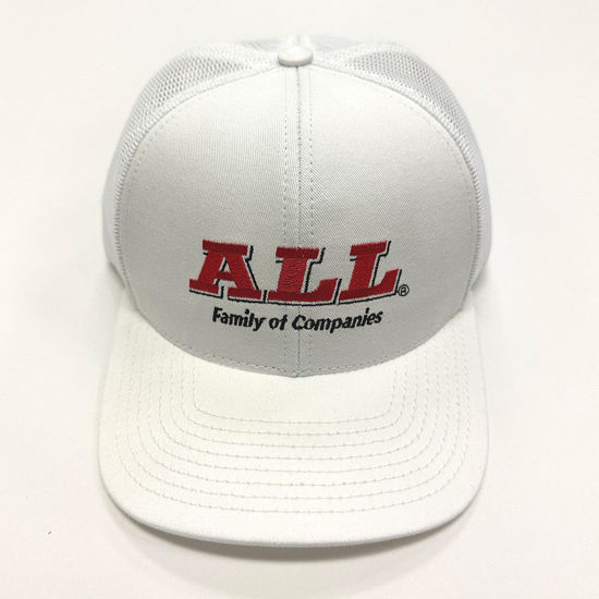 Picture of ALL Family of Companies Mesh Hat – White